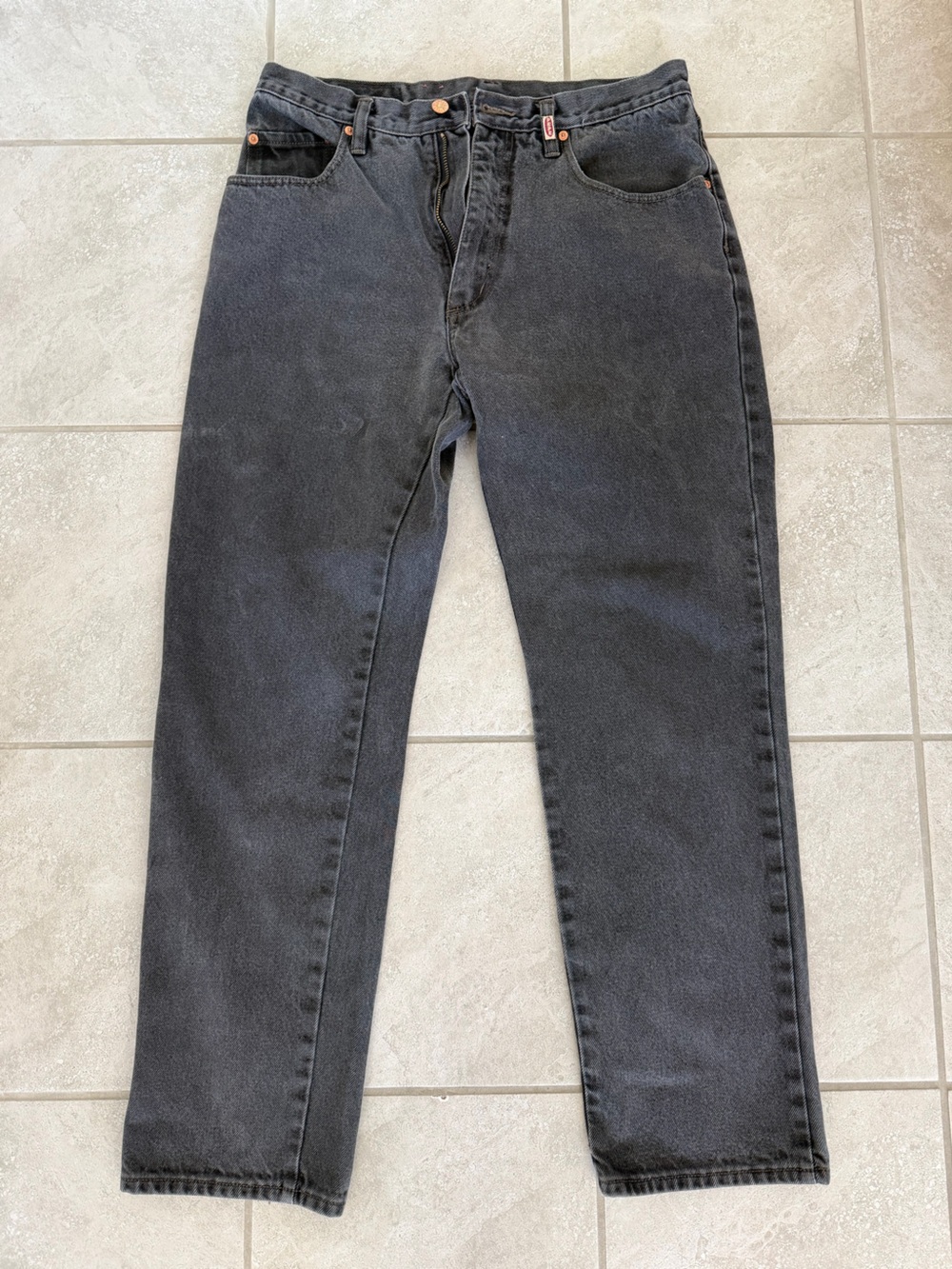 Pepe Jeans Men’s Slim Straight Black Denim Jeans